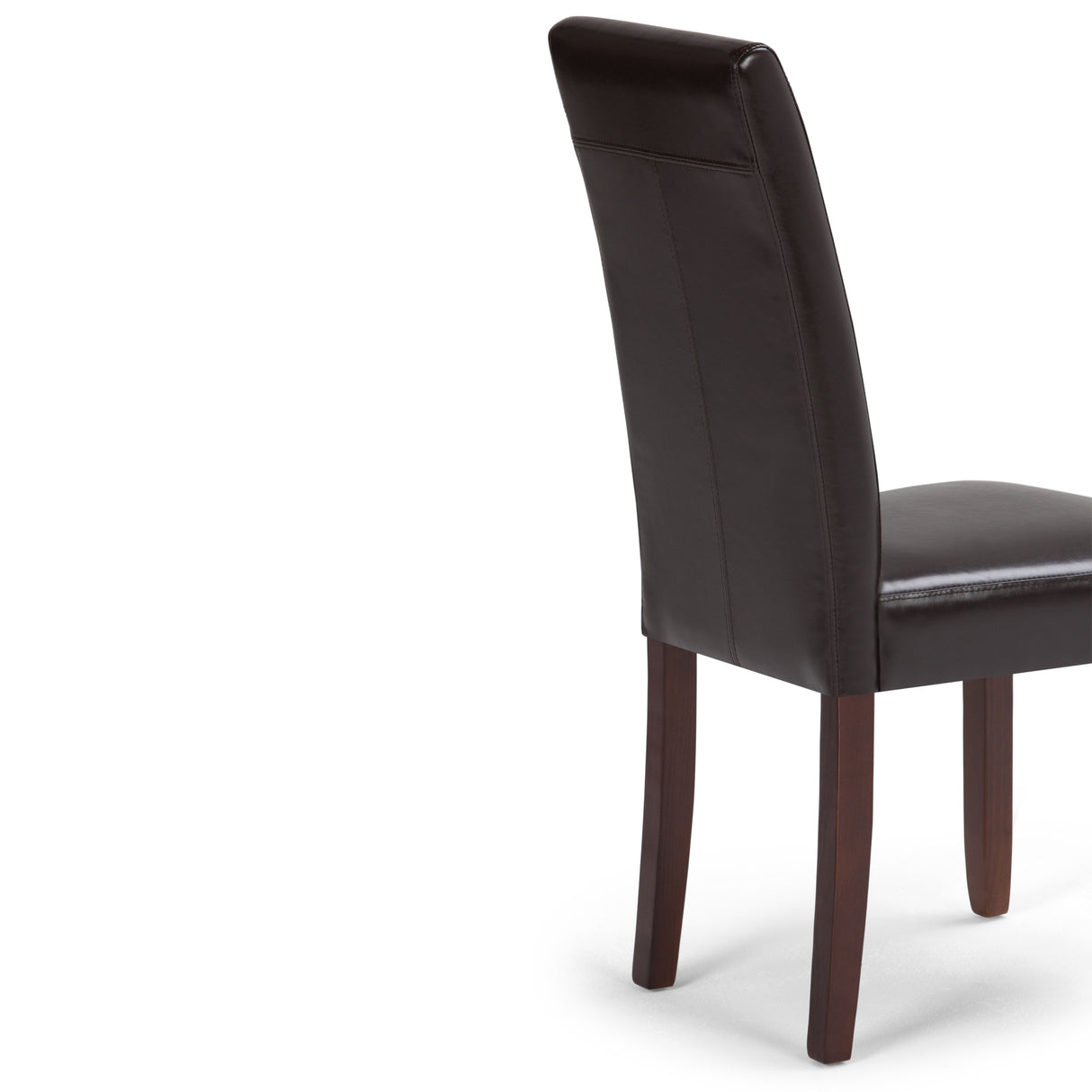 Acadian - Parson Dining Chair (Set of 2) - Tanners Brown by Simpli-Home | Bel Furniture