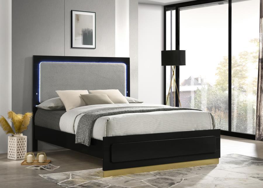 Caraway - Wood LED Panel Bed by Coaster Fine Furniture | Bel Furniture