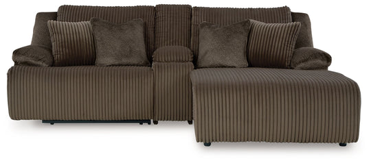 Top Tier - 3 Piece Reclining Sectional