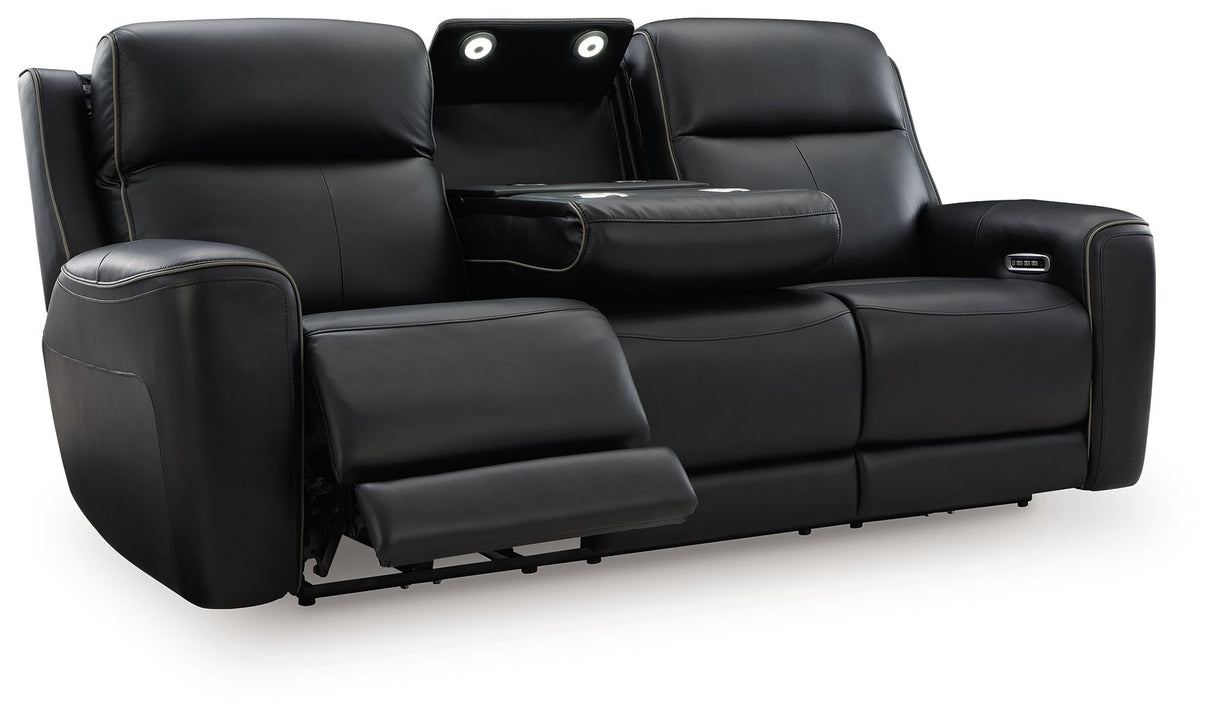 5Z-Comfort - Relaxation - Power Reclining Sofa With Adj Headrest by Signature Design by Ashley® | Bel Furniture