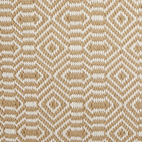 Adamont - Tan / Ivory - Pouf by Signature Design by Ashley® | Bel Furniture