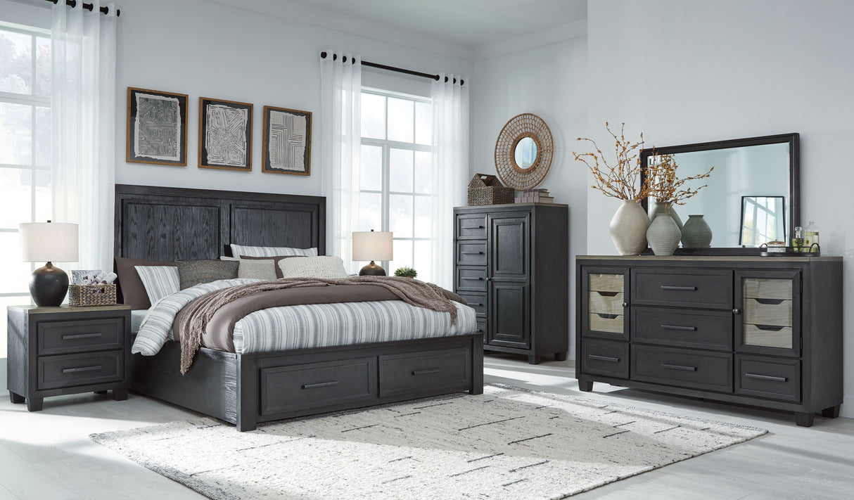 Foyland - Bedroom Set Dark Brown by Signature Design by Ashley® | Bel Furniture