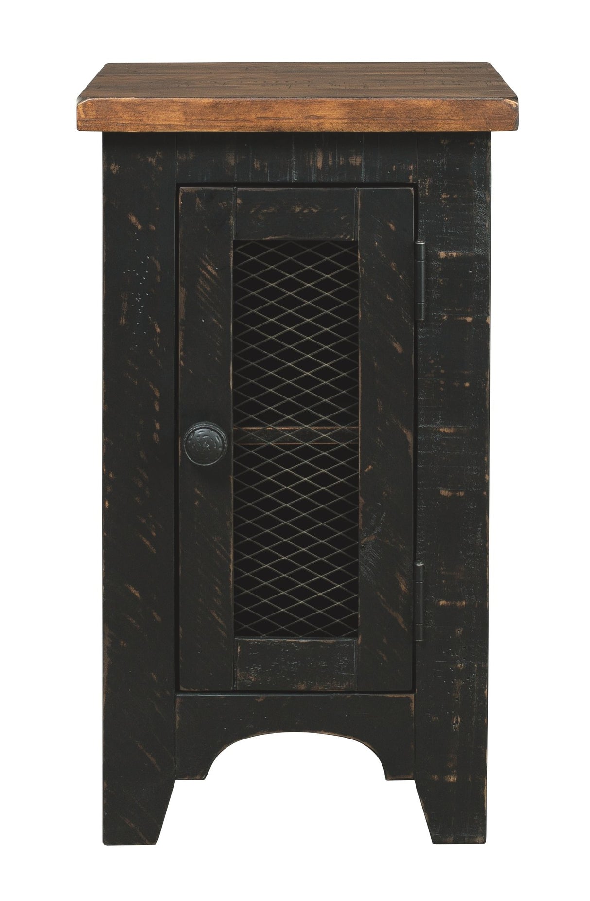 Valebeck - Black / Brown - Chair Side End Table by Signature Design by Ashley® | Bel Furniture