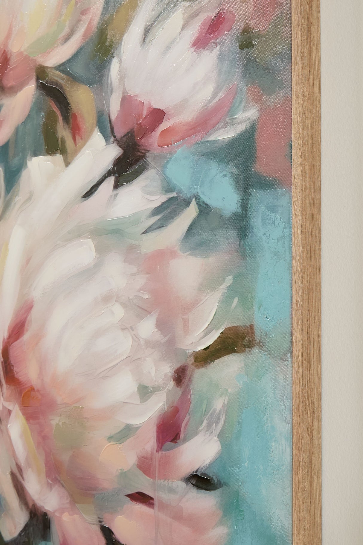 Parryville - Aqua / Pink - Wall Art by Signature Design by Ashley® | Bel Furniture