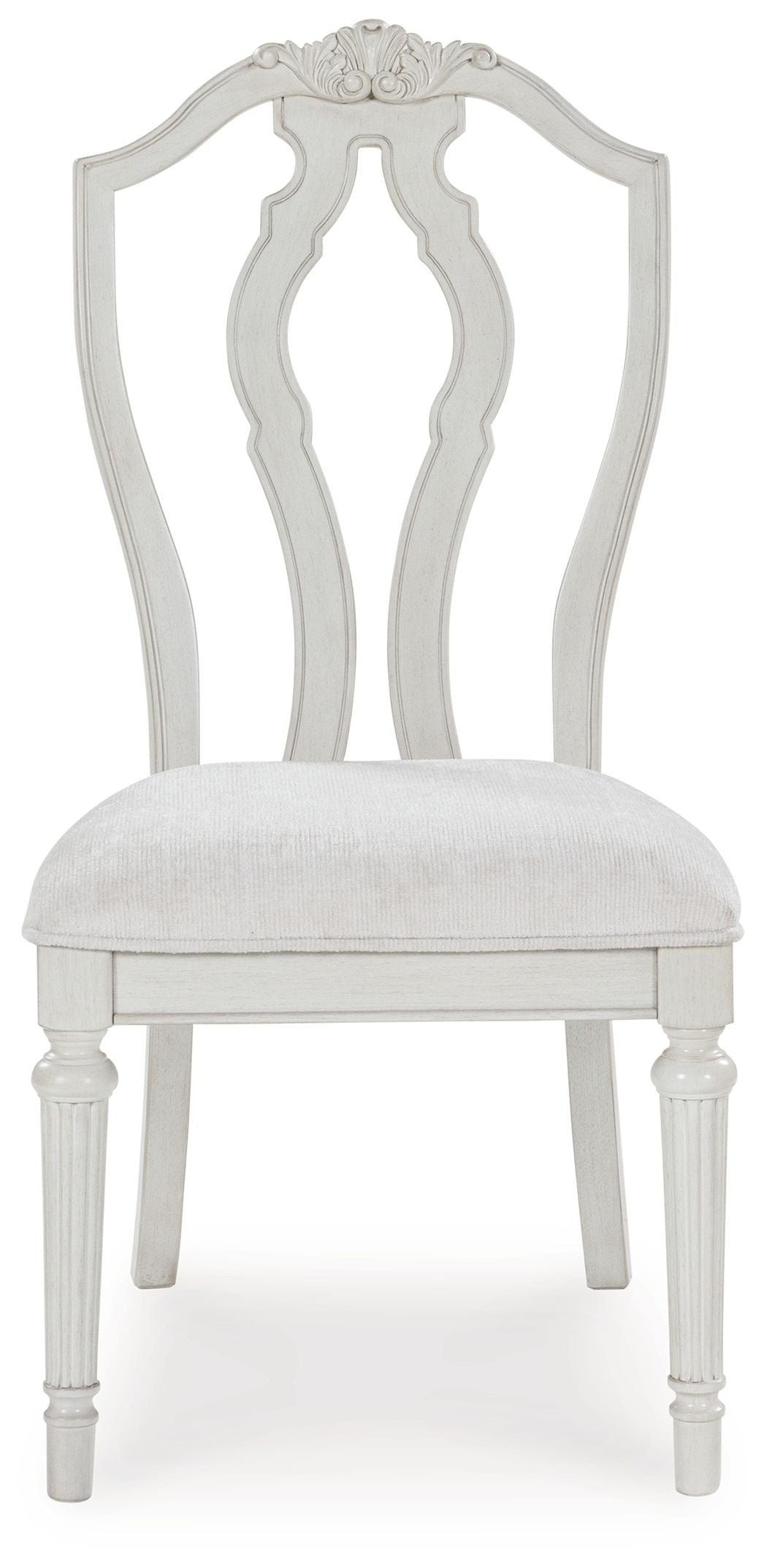 Montelaine - Antique White - Dining Upholstered Side Chair (Set of 2) by Benchcraft® | Bel Furniture
