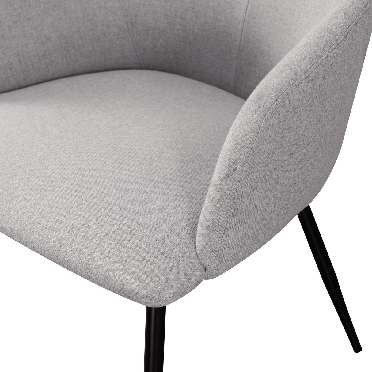 Contemporary Upholstered Woven Dining Chairs by Walker Edison | Bel Furniture
