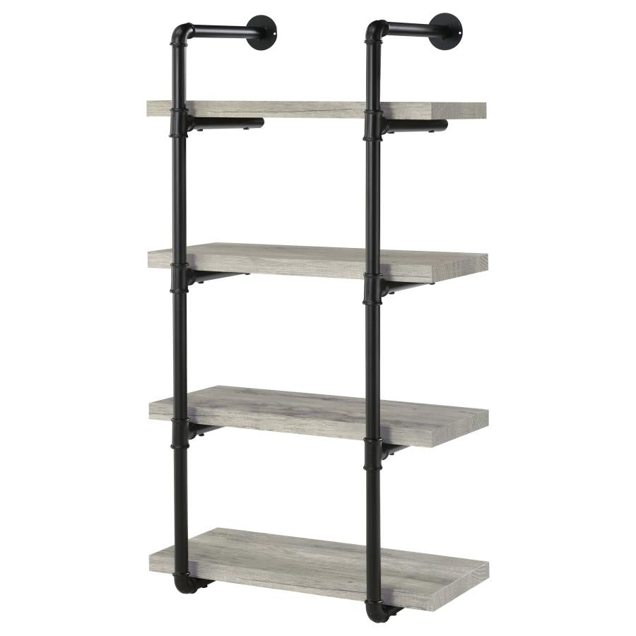 Elmcrest - 4-Shelf Wall Bookshelf