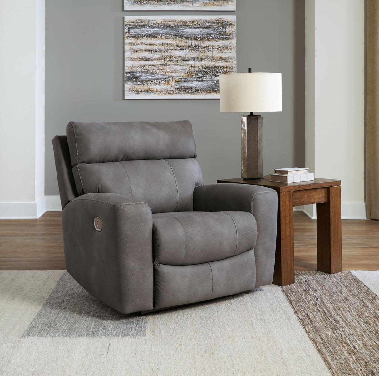 Next-gen Durapella - Power Recliner With Adj Headrest by Signature Design by Ashley® | Bel Furniture