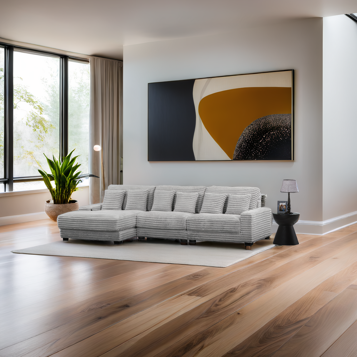 3 Piece Sectional by Sara Collections | Bel Furniture