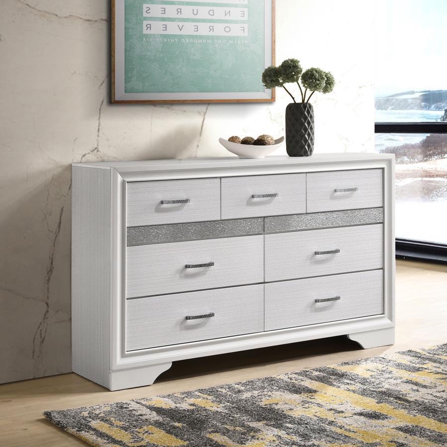 Miranda - 7-Drawer Dresser by CoasterEveryday | Bel Furniture