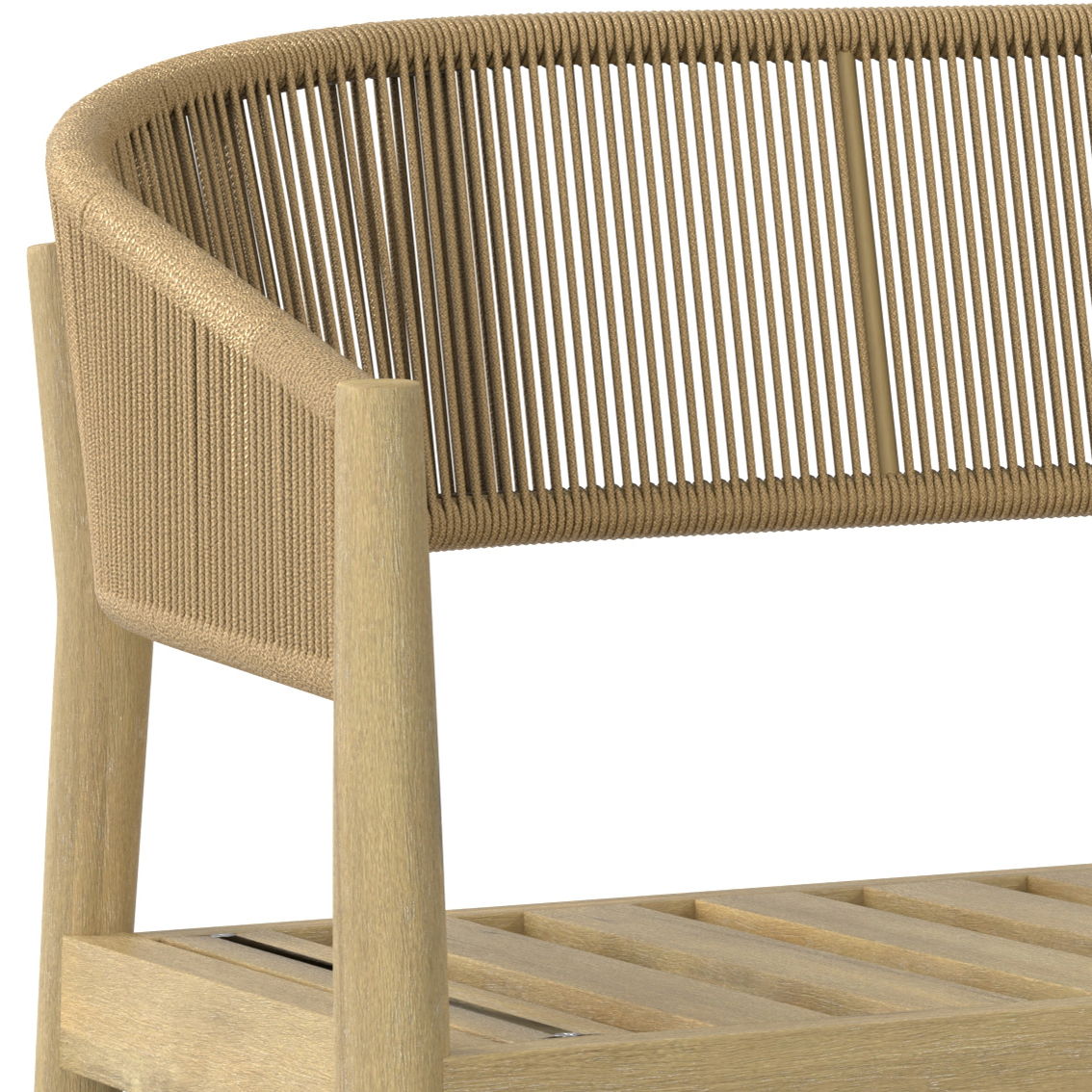 Bayshore - Outdoor Sofa - Natural by Simpli-Home | Bel Furniture