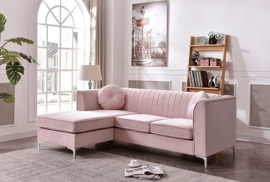 Delray - Micro Suede Sofa Chaise