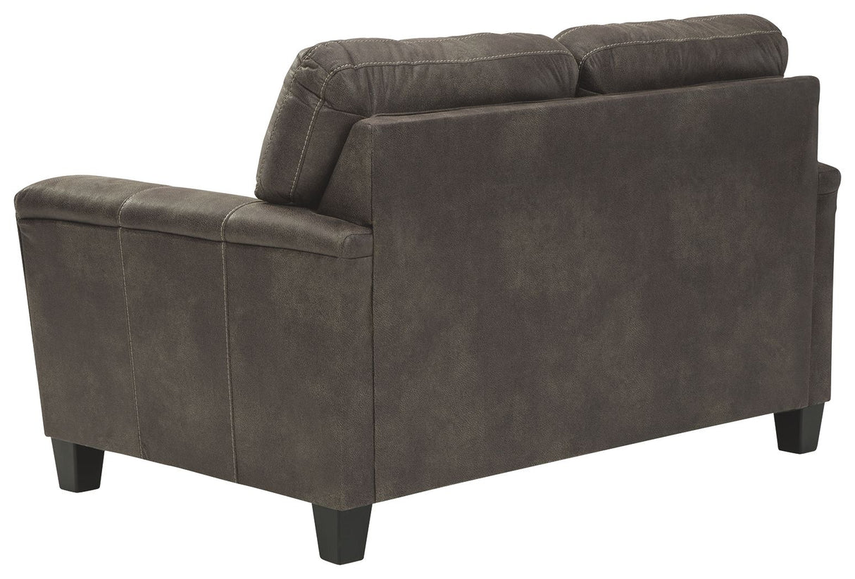 Navi - Stationary Loveseat by Signature Design by Ashley® | Bel Furniture