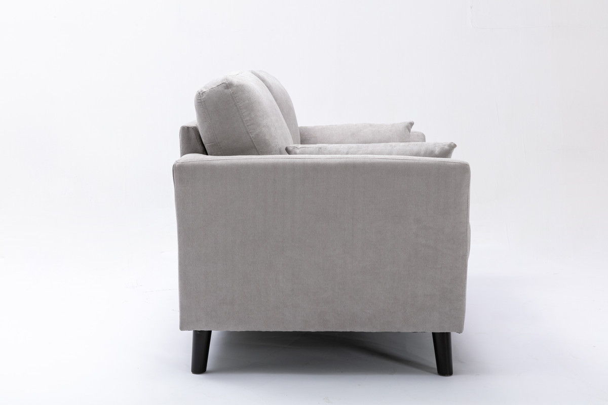 Damian - Woven Fabric Loveseat by Lilola Home | Bel Furniture