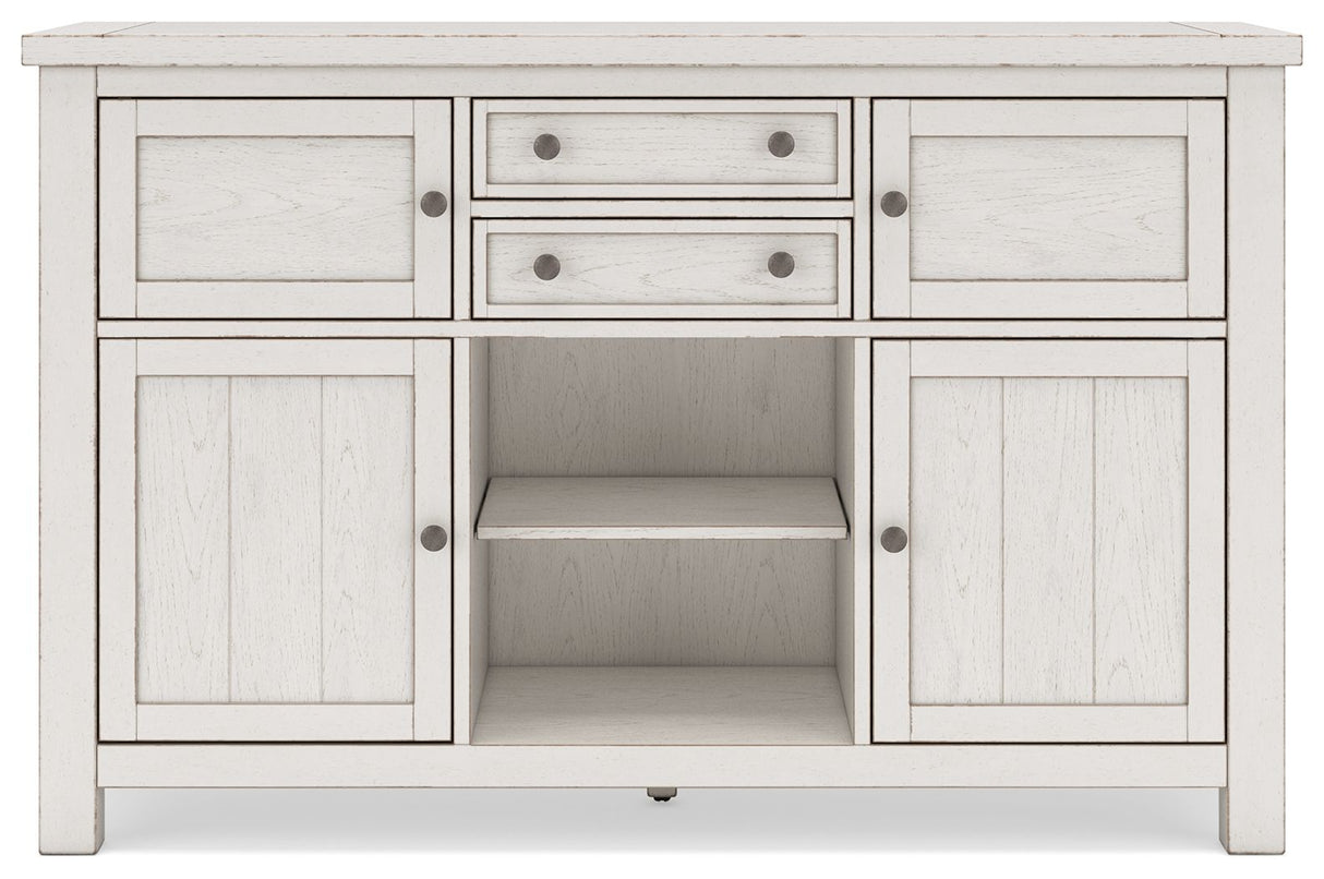 Robbinsdale - Antique White - Dining Room Server by Signature Design by Ashley® | Bel Furniture
