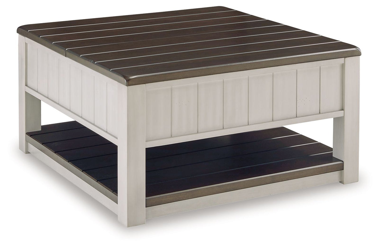 Darborn - Gray / Brown - Lift Top Cocktail Table by Signature Design by Ashley® | Bel Furniture