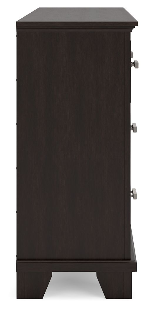 Covetown - Dark Brown - Dresser by Signature Design by Ashley® | Bel Furniture