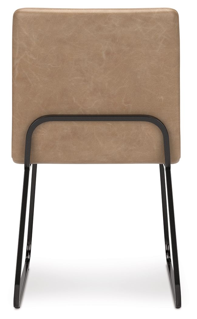 Pharwynn - Toast - Dining Upholstered Side Chair (Set of 4) by Signature Design by Ashley® | Bel Furniture