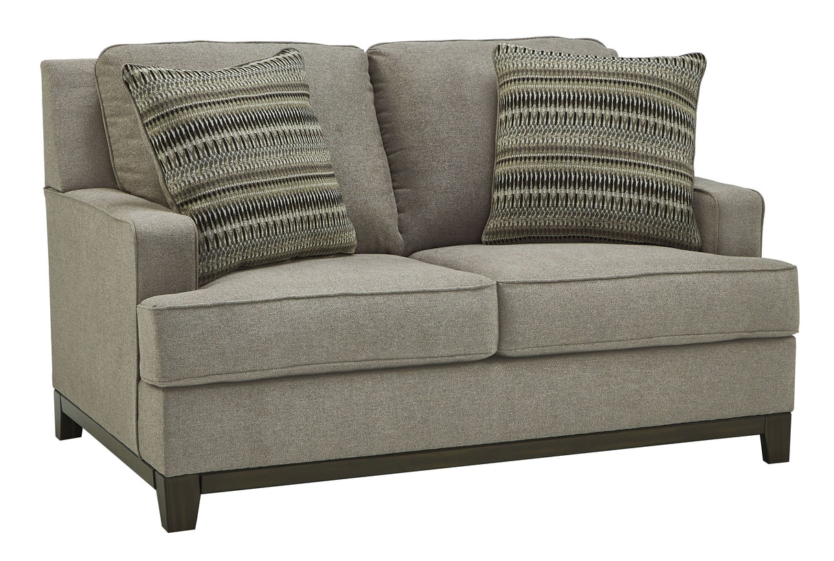 Kaywood - Granite - Loveseat by Signature Design by Ashley® | Bel Furniture