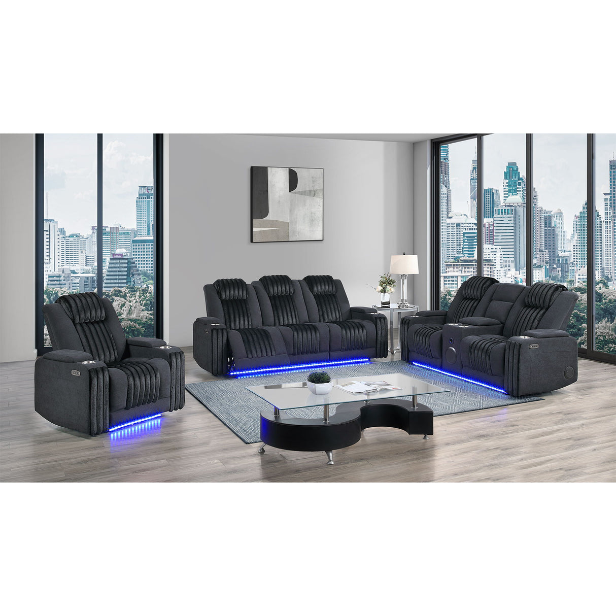 Duran - Power Recliner With Power Headrest