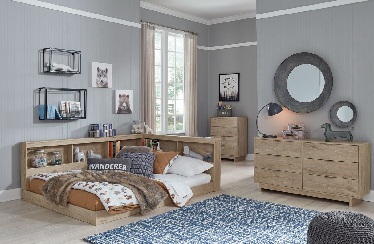 Oliah - Bookcase Storage Bed by Signature Design by Ashley® | Bel Furniture