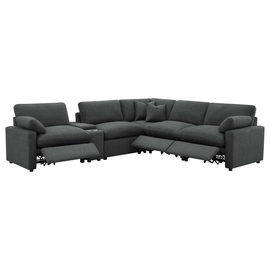Collins - 6-Piece Modular Power Reclining Sectional by Coaster Fine Furniture | Bel Furniture