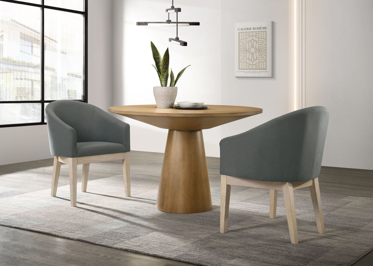Jasper - 47" Round Dining Table Set by Lilola Home | Bel Furniture