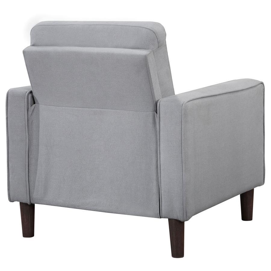 Bowen - Upholstered Track Arm Tufted Accent Chair by Coaster Fine Furniture | Bel Furniture