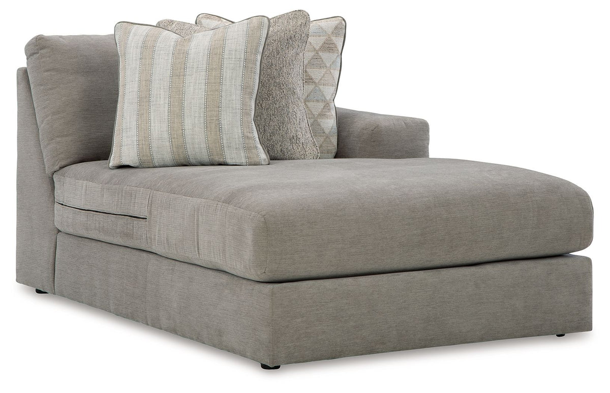 Avaliyah - 4-Piece Sectional With Raf Corner Chaise - Ash