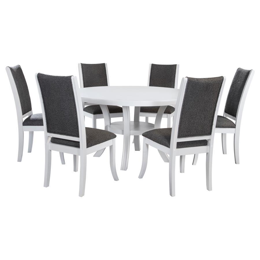 Judd - Round Wood Dining Table Set by Coaster Fine Furniture | Bel Furniture