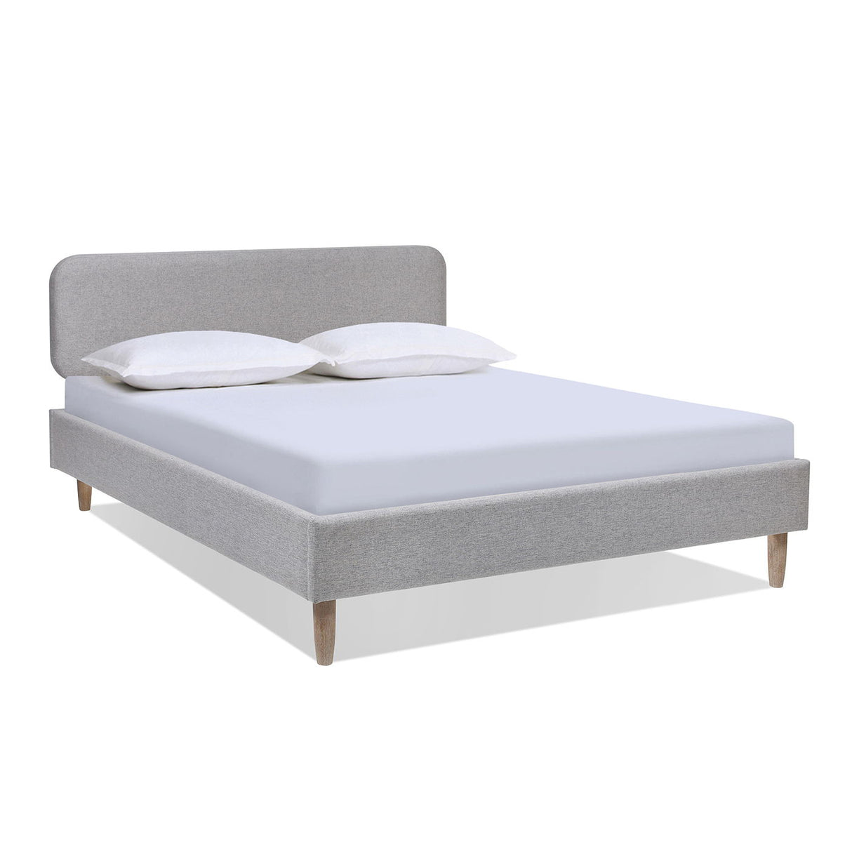 Diego - Low Upholstered Platform Bed by Jennifer Taylor Home | Bel Furniture