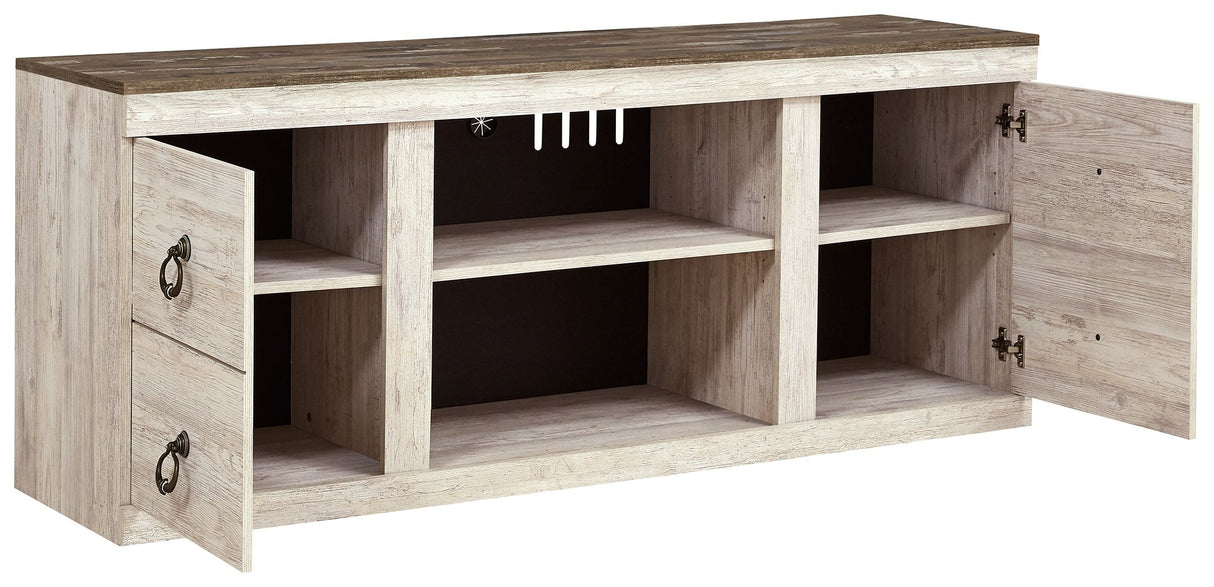 Willowton - TV Stand With Fireplace Option by Signature Design by Ashley® | Bel Furniture