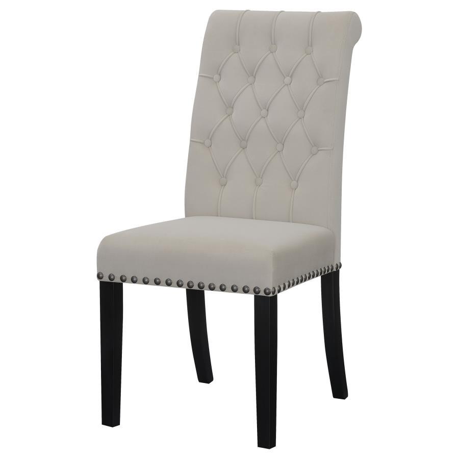 Alana - Upholstered Dining Side Chair (Set of 2) by CoasterElevations | Bel Furniture