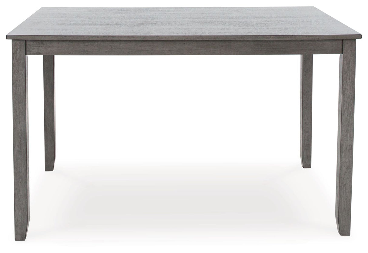 Caitbrook - Gray - Rect Drm Counter Table Set (Set of 7) by Signature Design by Ashley® | Bel Furniture