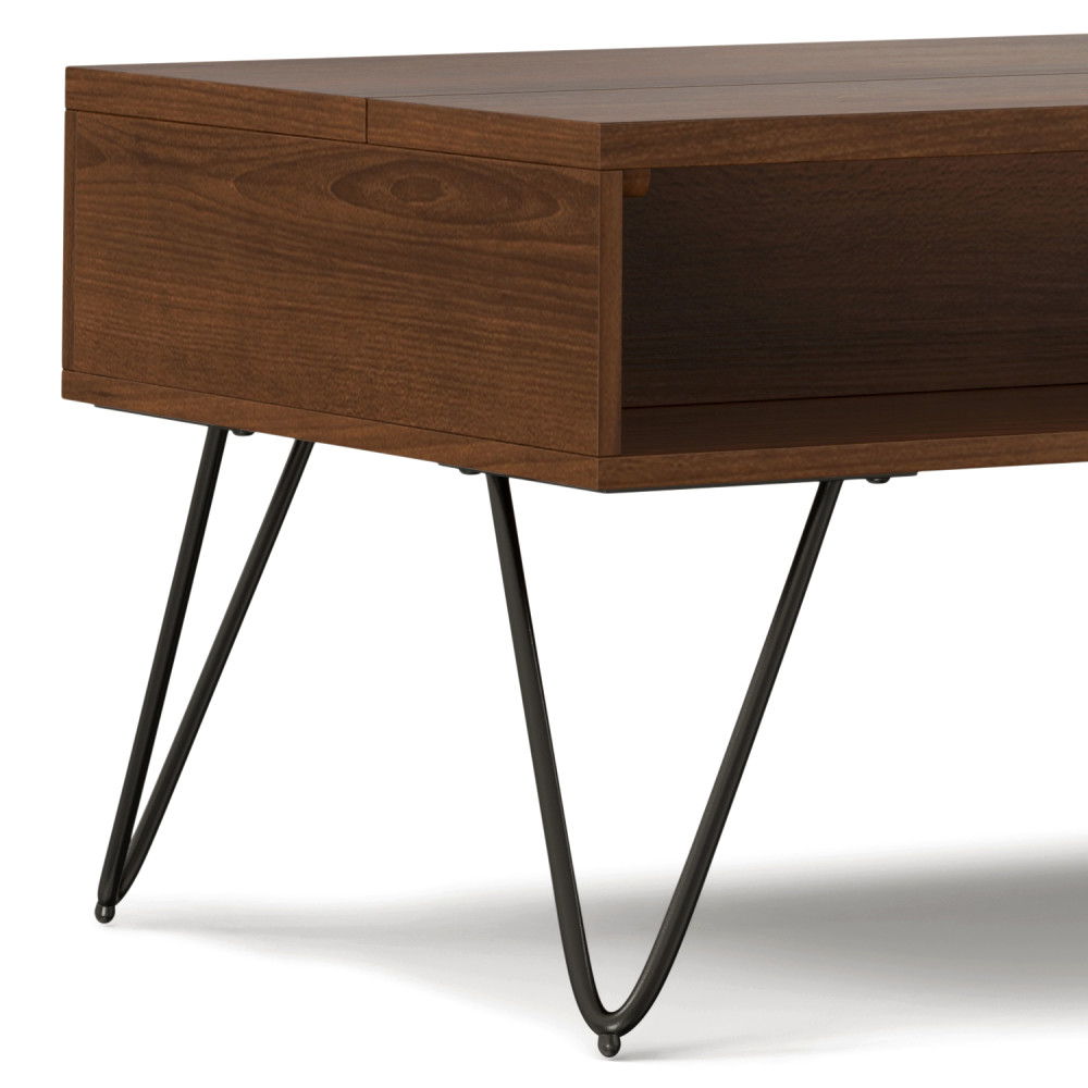 Hunter - Handcrafted Lift Top Coffee Table by Simpli-Home | Bel Furniture