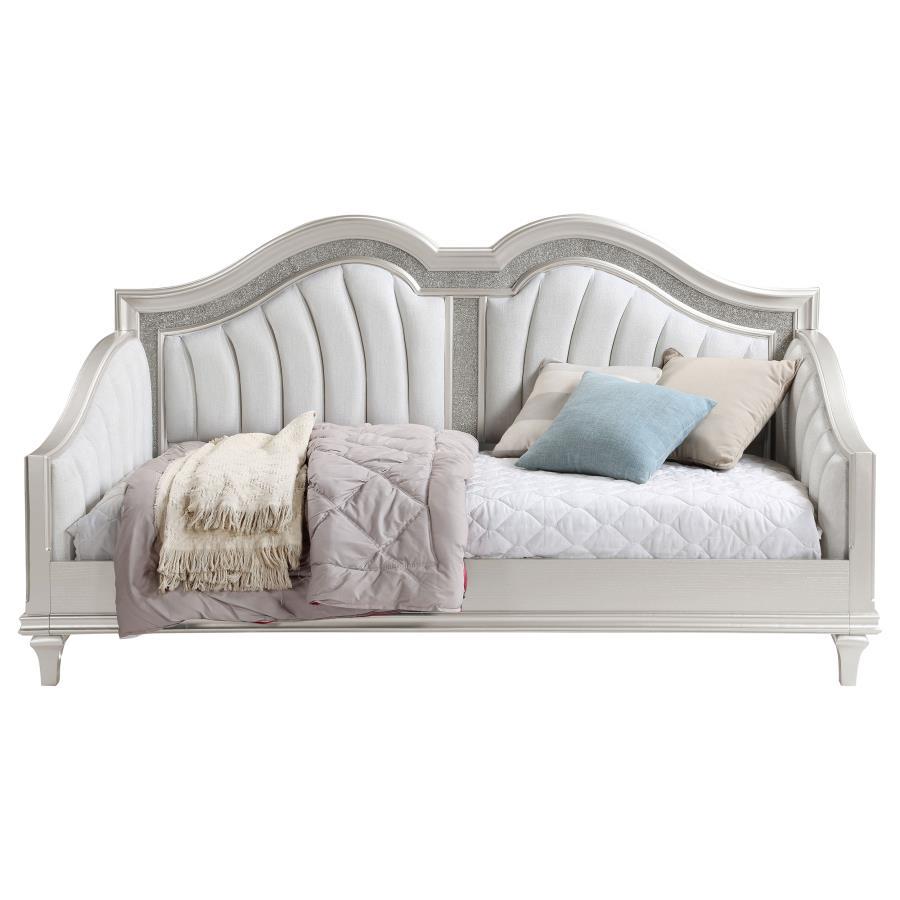 Evangeline - Upholstered Twin Daybed - Silver Oak by Coaster Fine Furniture | Bel Furniture