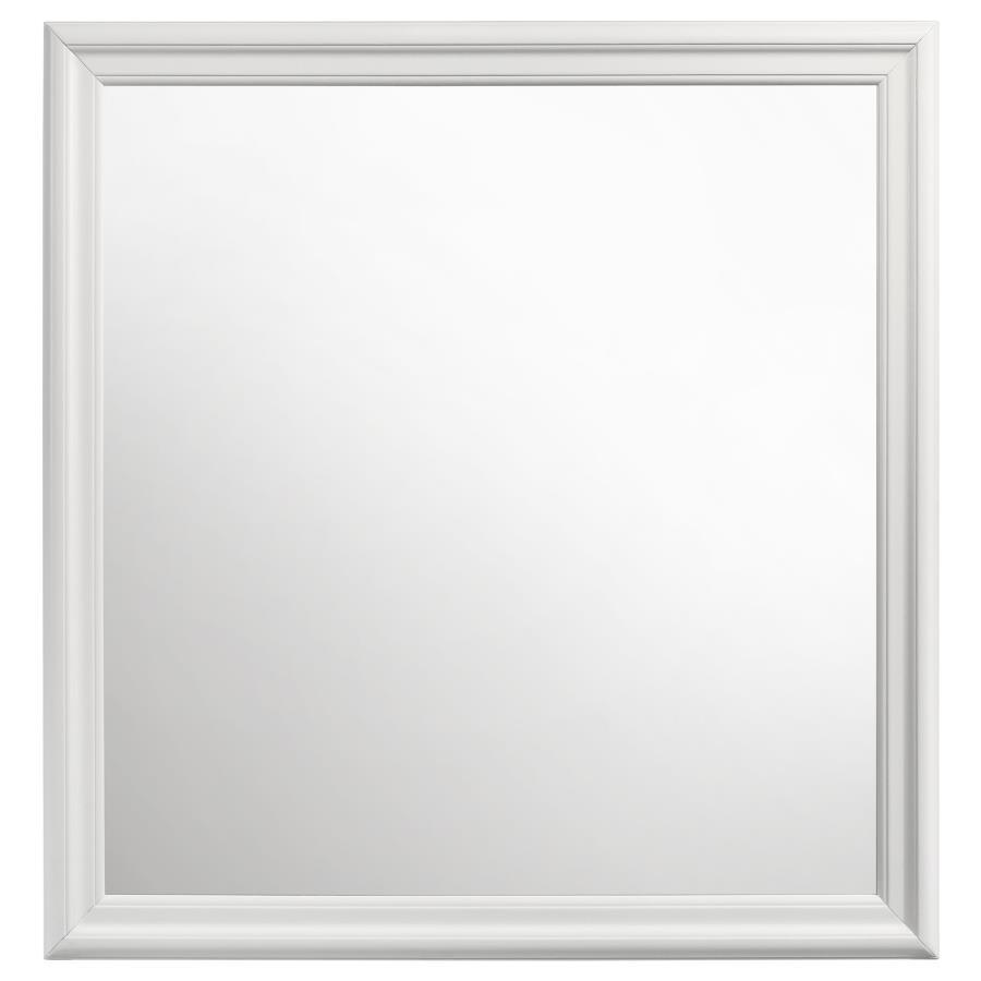 Louis - Philippe Dresser Mirror - White by Coaster Fine Furniture | Bel Furniture