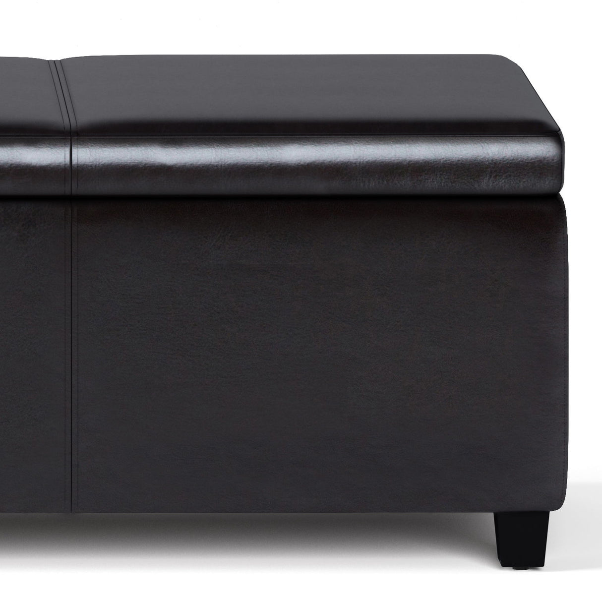 Avalon - Multifunctional Storage Ottoman Bench by Simpli-Home | Bel Furniture