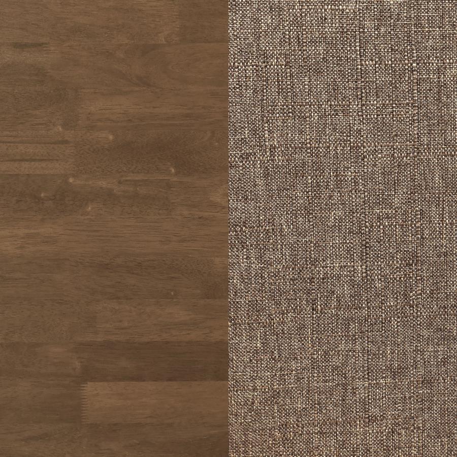 Dortch - Dining Side Chair (Set of 2) - Walnut And Brown by Coaster Fine Furniture | Bel Furniture