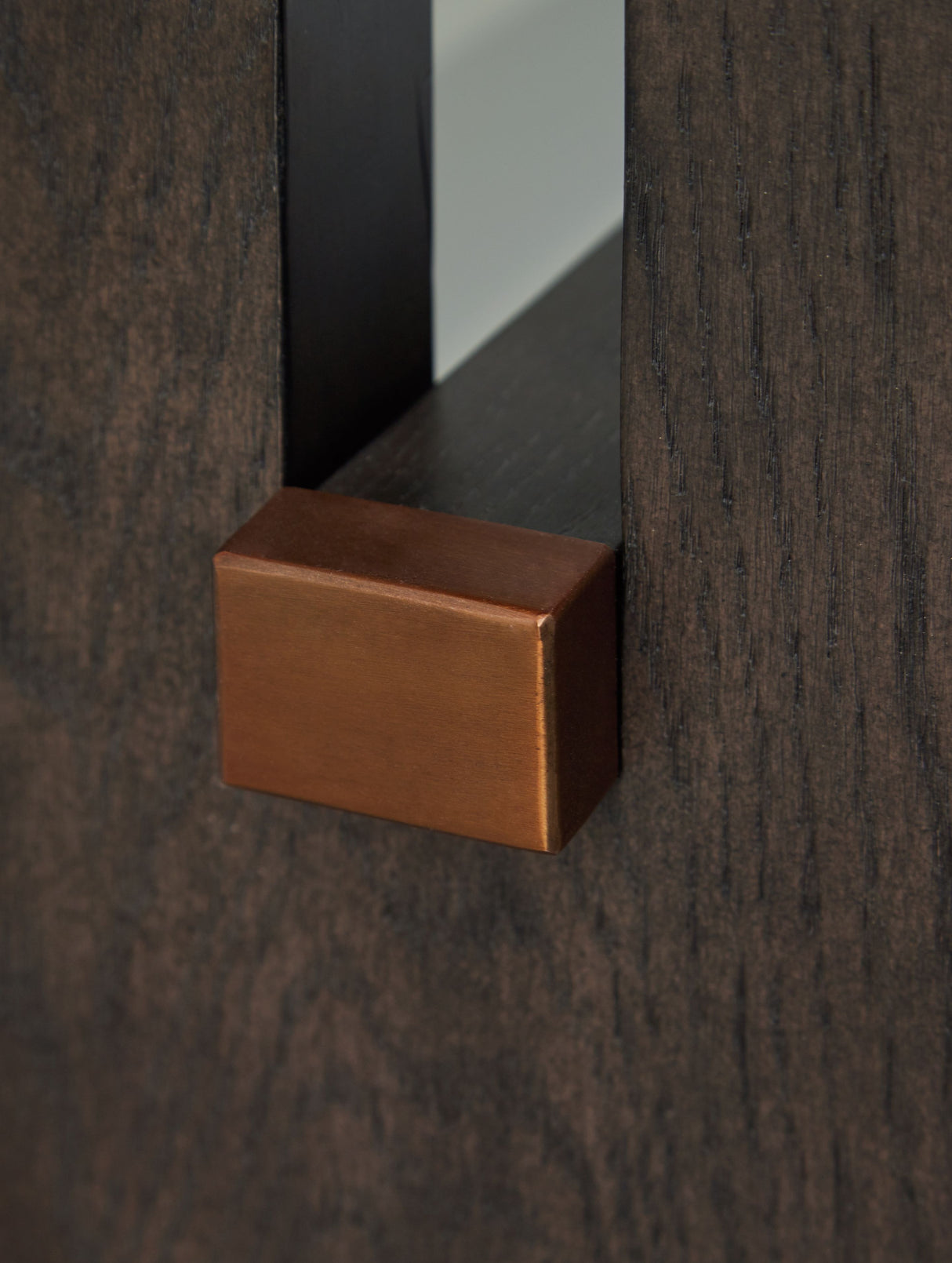 Burkhaus - White / Dark Brown - Sofa Table by Signature Design by Ashley® | Bel Furniture