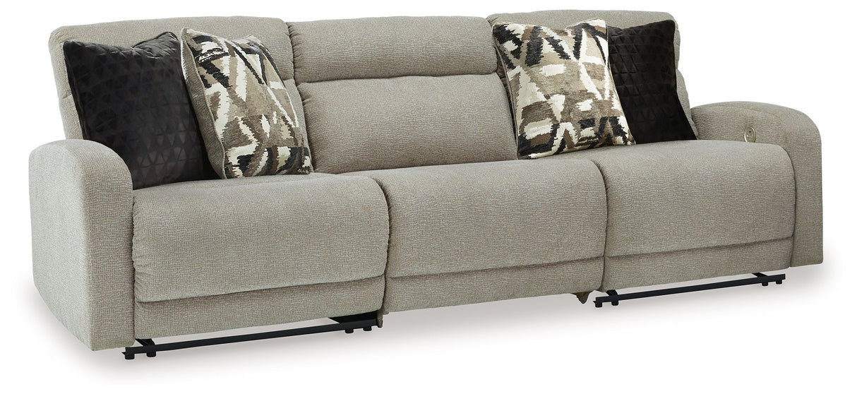 Colleyville - Power Reclining Sectional Beige 3 Pc. Power Reclining Sectional by Signature Design by Ashley® | Bel Furniture