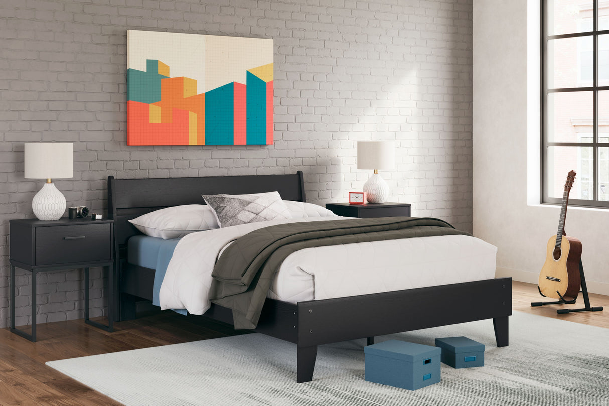 Socalle - Panel Platform Bed by Millennium® by Ashley | Bel Furniture
