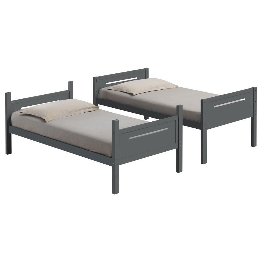 Littleton - Bunk Bed by CoasterEveryday | Bel Furniture