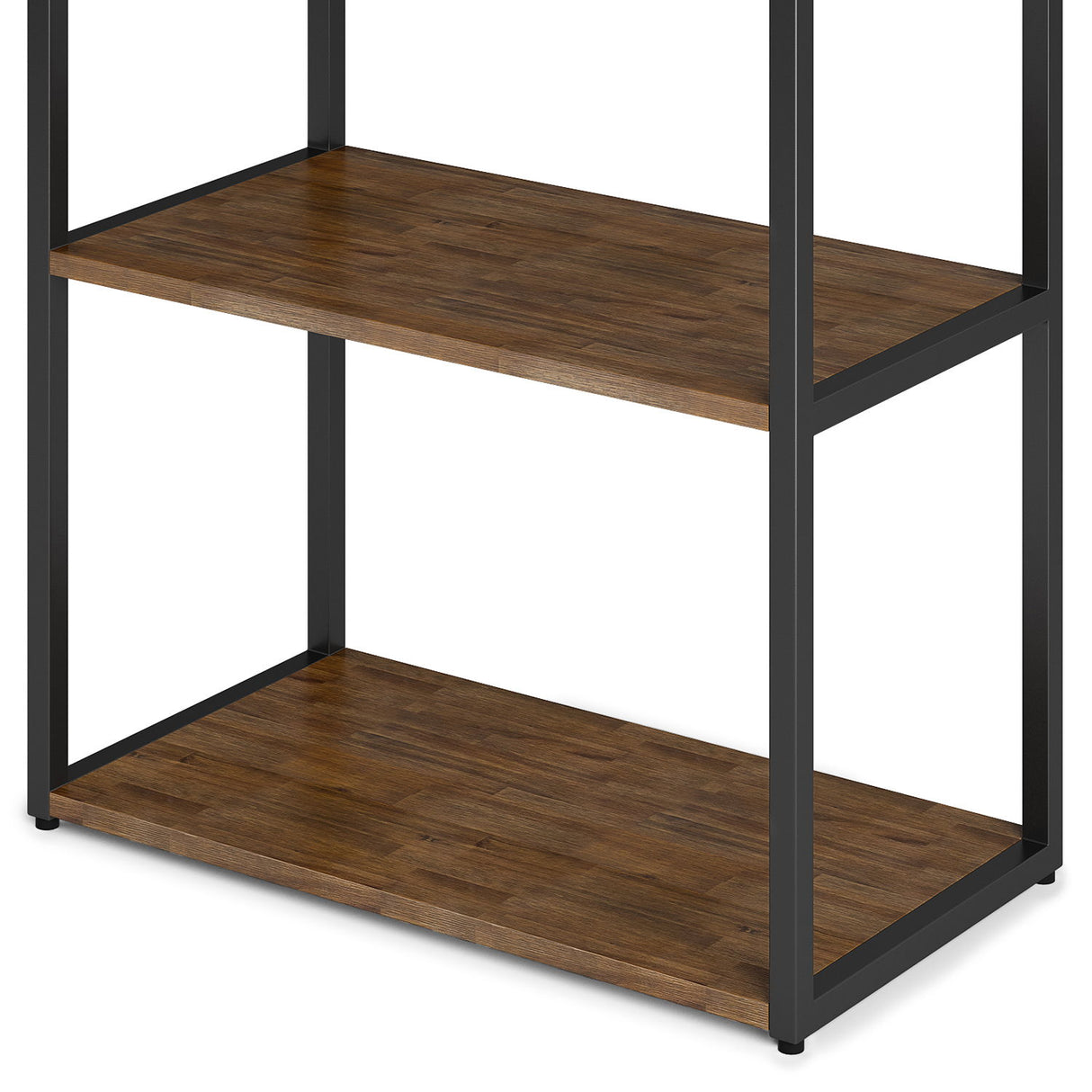 Ralston - Bookcase - Rustic Natural Aged Brown by Simpli-Home | Bel Furniture