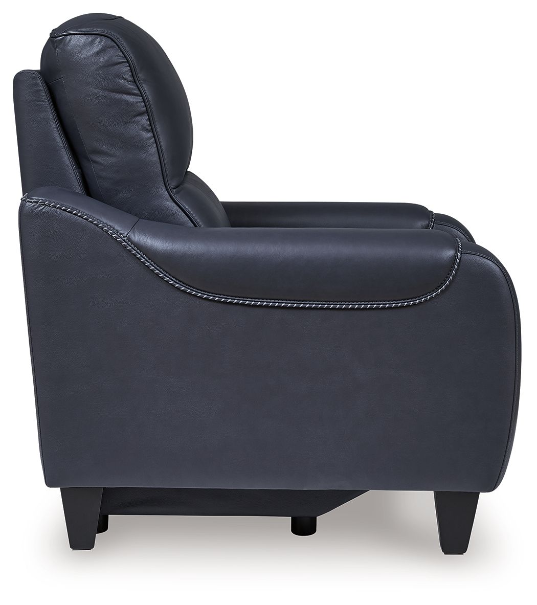 Mercomatic - Power Recliner With Adj Headrest by Signature Design by Ashley® | Bel Furniture