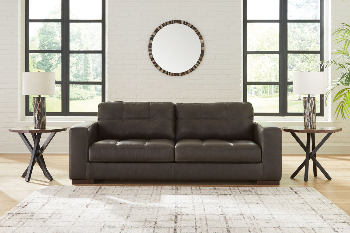 Luigi - Thunder - Sofa by Signature Design by Ashley® | Bel Furniture