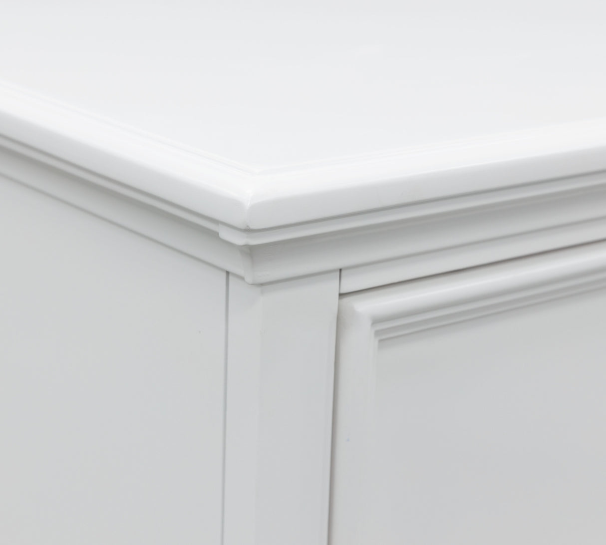 Fortman - White - Five Drawer Chest by Signature Design by Ashley® | Bel Furniture