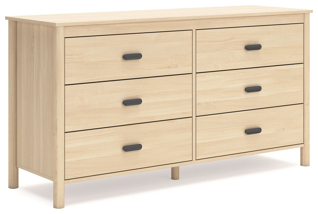 Cabinella - Tan - Six Drawer Dresser by Signature Design by Ashley® | Bel Furniture