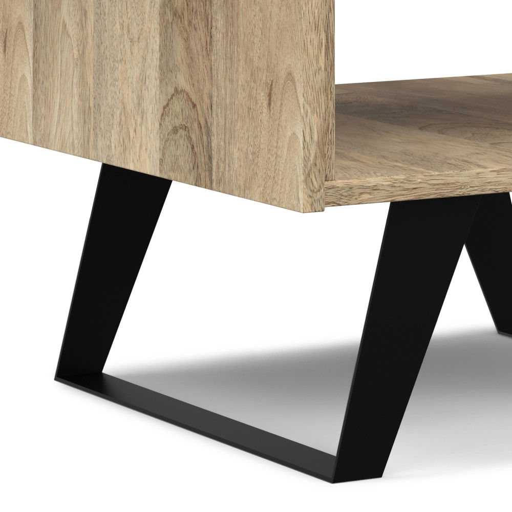 Lowry - Handcrafted End Table by Simpli-Home | Bel Furniture