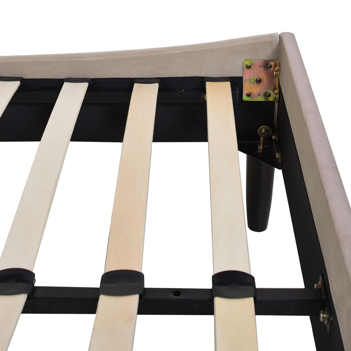 Aspen - Vertical Tufted Modern Headboard Platform Bed Set by Jennifer Taylor Home | Bel Furniture